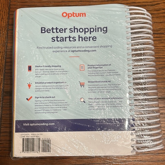 2024 ICD-10-CM Expert for Physicians with Guidelines Spiral Brand New - Picture 2 of 2